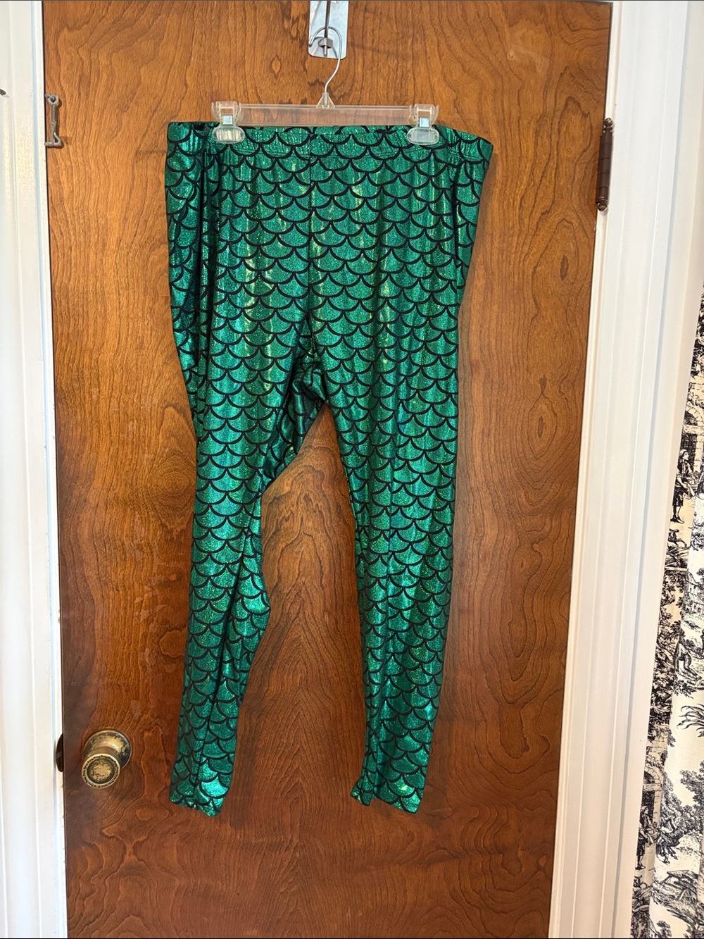 Halloween torrid Emerald Green Mermaid Scale Woman’s Leggings